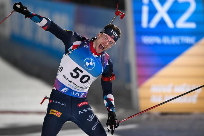 Sturla Holm Laegreid | Sturla Holm laegreid je za 3,5 sekunde premagal rojaka Johannesa Thingnesa Boeja. | Foto Guliverimage