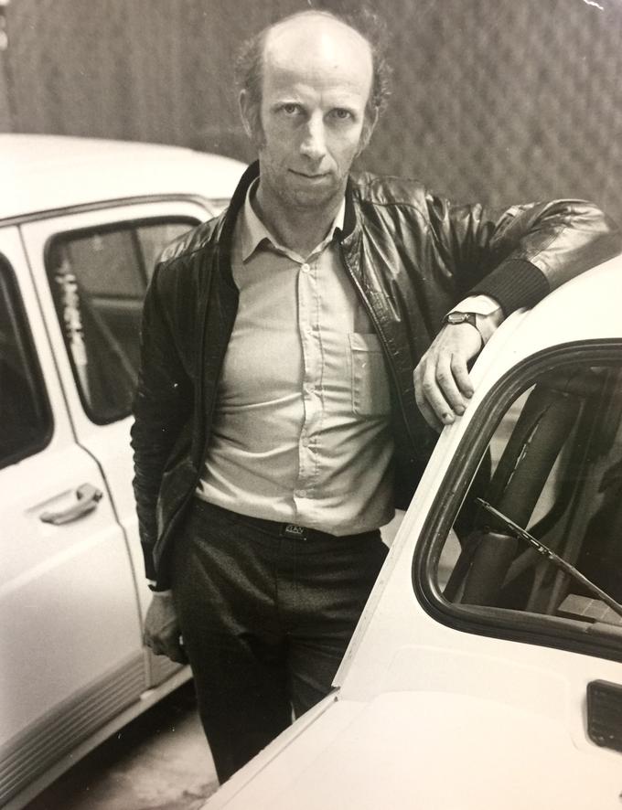 Rudi Šali je bil v IMV odgovoren za tehnično izvedbo športnega programa z renaultom 4, že pred tem pa je imel veliko izkušenj kot sovoznik ter tehnično vodja avtomobila Aleša Pušnika in Braneta Kuzmiča.  | Foto: osebni arhiv Rudi Šali