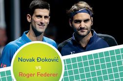 Novak Đoković in Roger Federer: Kdo je boljši?