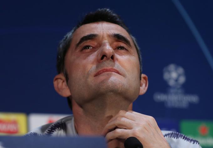 Na Ernesta Valverdea se je po sramotnem porazu v Liverpoolu usul plaz kritik.  | Foto: Reuters