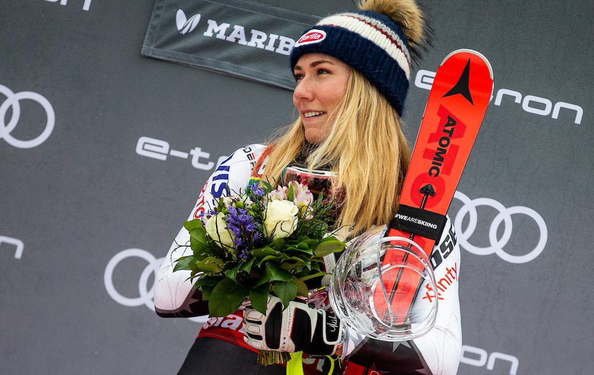 Mikaela Shiffrin | Mikaela Shiffrin: prišla, videla, (dvakrat) zmagala. | Foto Matic Ritonja/Sportida