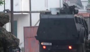Oglejte si posnetek spopadov v makedonskem Kumanovu (video)