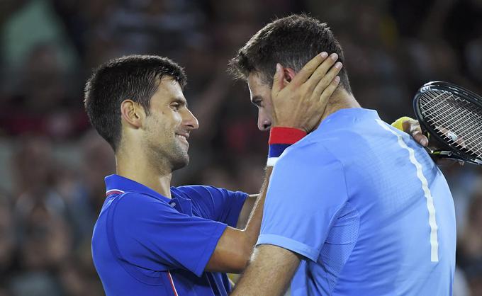 Novak Đoković je na olimpijskem turnirju v Riu izpadel proti Juanu Martinu del Potru. | Foto: 