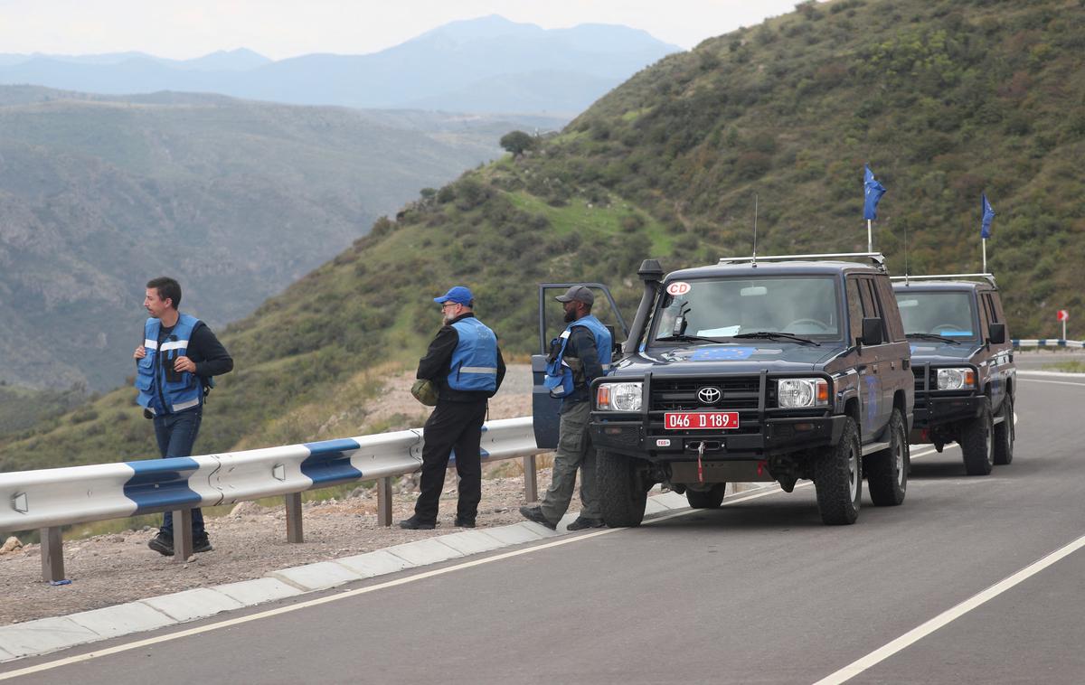 Gorski Karabah | Armenija Azerbajdžanu očita, da želi v Gorskem Karabahu izvesti etnično čiščenje. | Foto Reuters