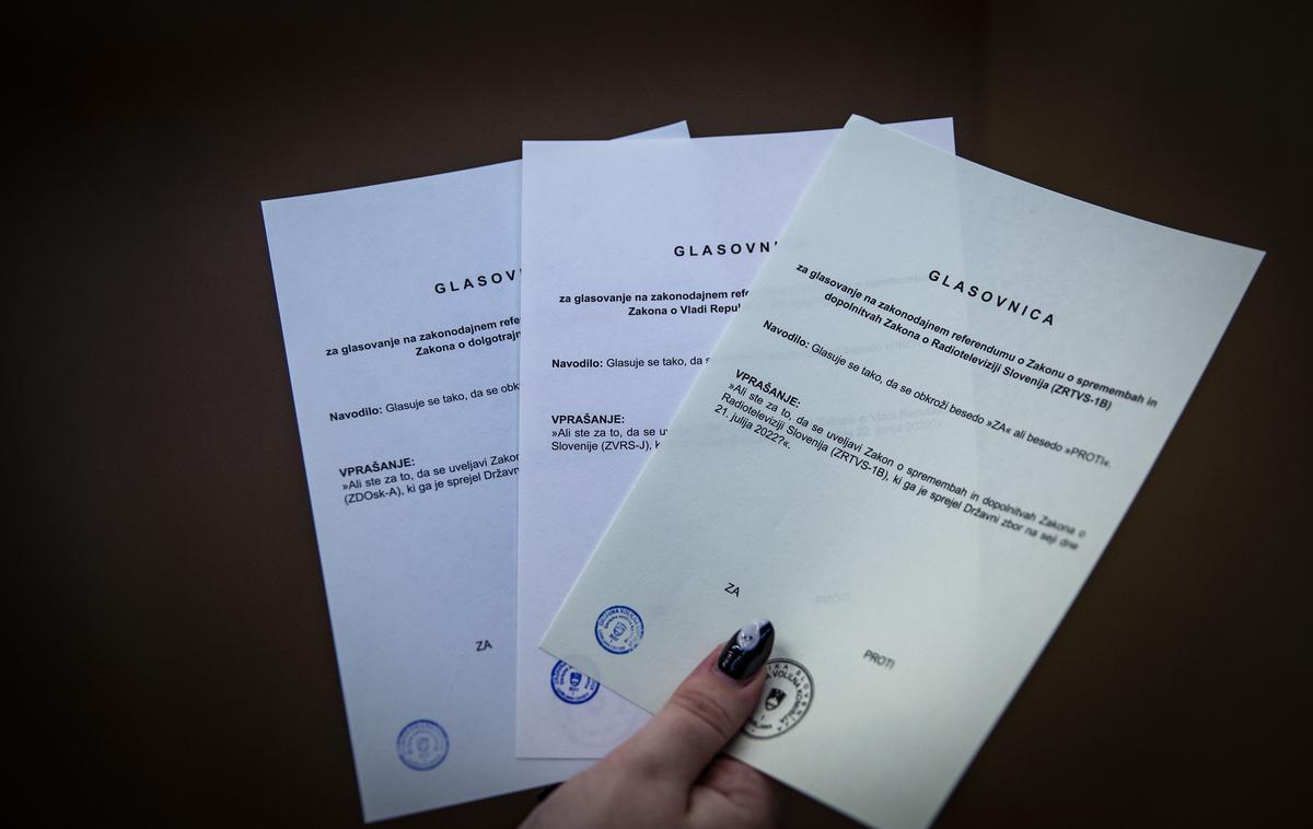 Referendum | Zoper poročilo, ki ga bo DVK potrjevala na današnji seji, lahko sicer v skladu z referendumsko zakonodajo vsak glasovalec vloži pritožbo v treh dneh po njegovi objavi v uradnem listu. O pritožbi pa vrhovno sodišče odloči v tridesetih dneh. | Foto Ana Kovač