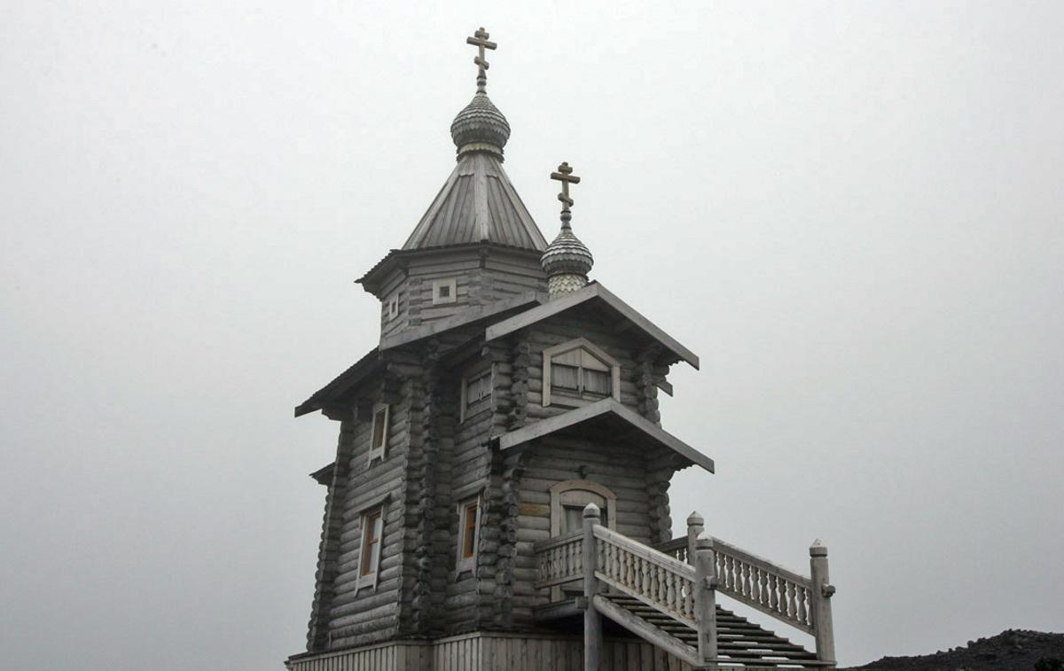 Cerkev Antarktika | Foto Wikimedia Commons