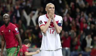 Turški nogometaš Yilmaz pomahal reprezentanci v slovo