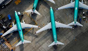 Nov udarec za Boeing: rdeča luč proizvodnji spornega letala