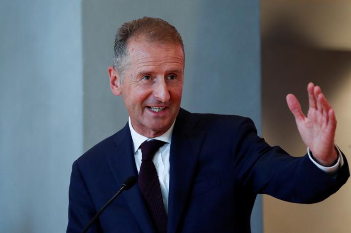 Herbert Diess | Diess bo očitno ostal izvršni predsednik skupine Volkswagen, a njegov vpliv se bo dodatno zmanjšal. | Foto Reuters