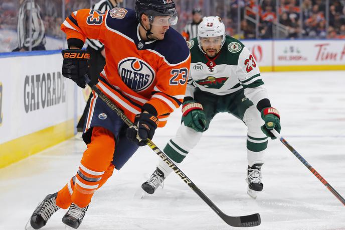 Edmonton | Igralci moštva Edmonton Oilers so s kar 7:2 odpravili Minnesoto. | Foto Reuters