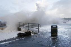Silovit veter na Škotskem povzročil veliko gmotno škodo