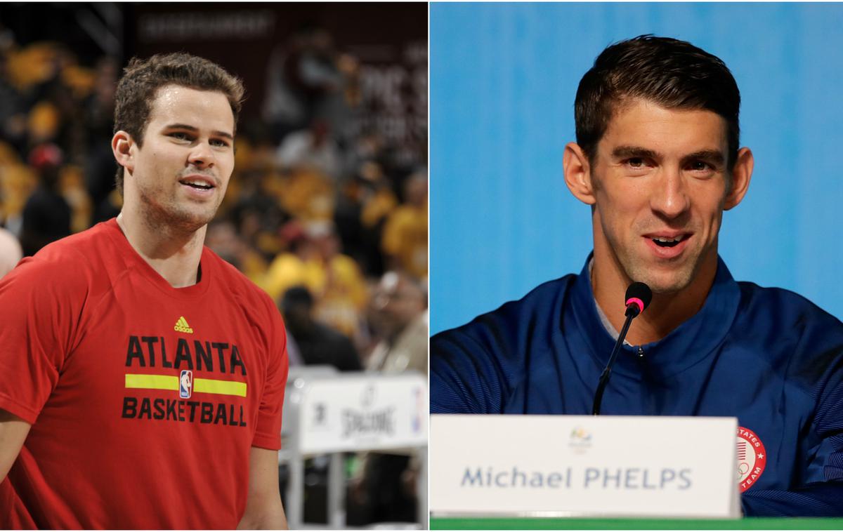 Kris Humphries in Michael Phelps | Foto Guliver/Getty Images