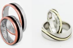 Poročni prstani, ki bodo posebni vse življenje
