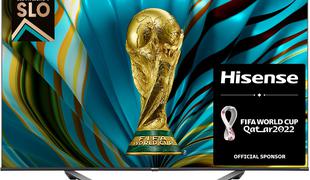 Hisense U7H je uradni televizor svetovnega prvenstva v nogometu Katar 2022