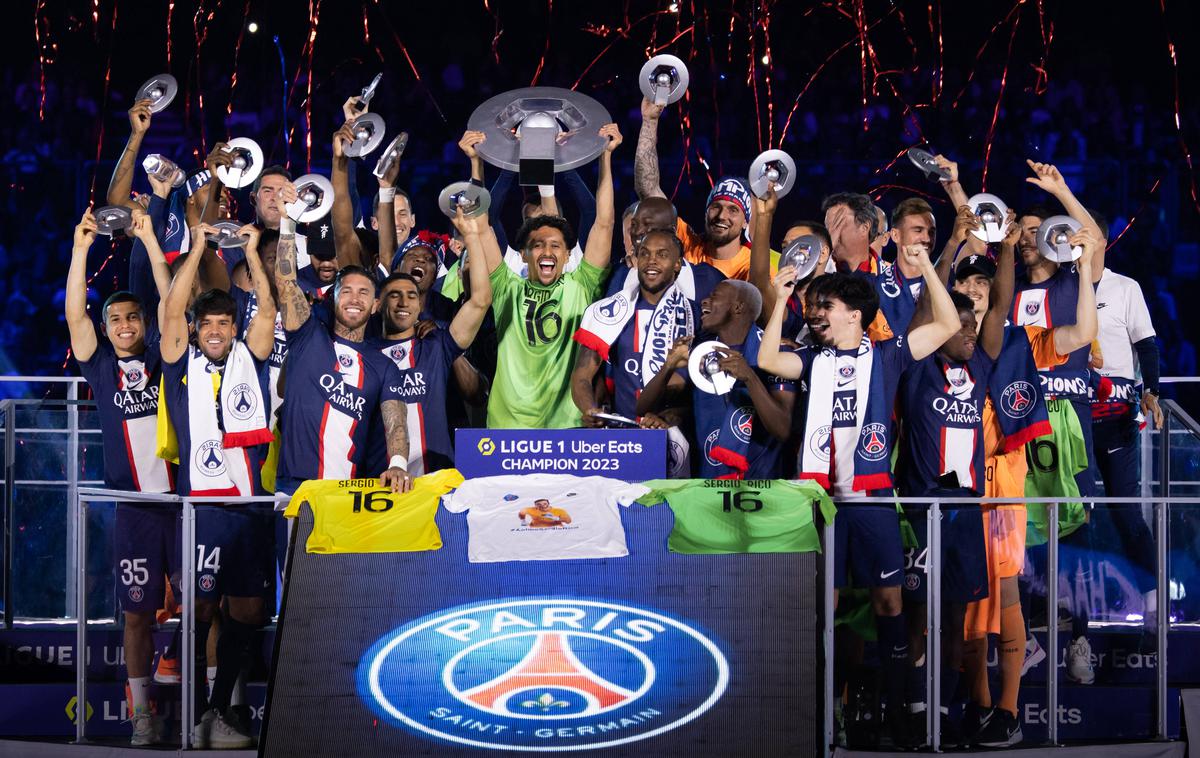 PSG | Parižani so osvojili devet od zadnjih 11 naslovov prvaka, kar pa ni zadovoljilo navijačev ter predvsem vodstva kluba. | Foto Guliverimage
