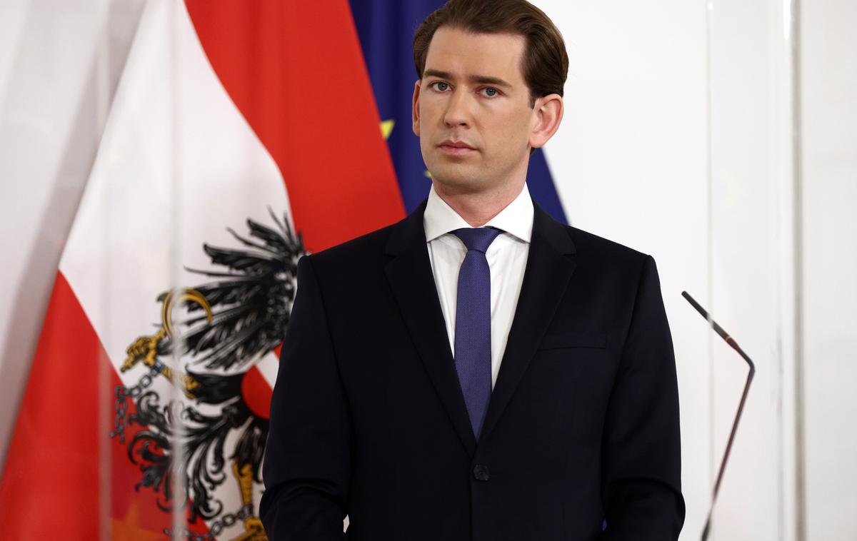 Sebastian Kurz | "Svoboda je na dosegu roke," je dejal avstrijski kancler Sebastian Kurz, ki je napovedal postopno odprtje države. | Foto Reuters