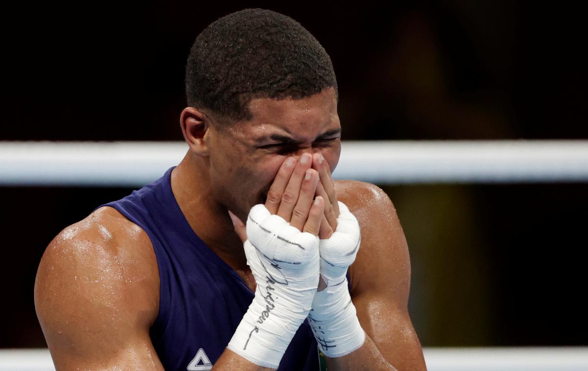 Hebert Sousa | Hebert Sousa je naslova olimpijskega prvaka prišel z nokavtom. | Foto Reuters