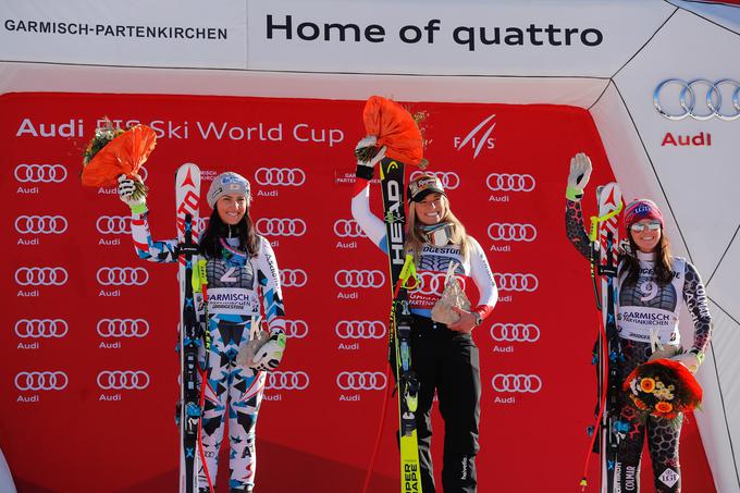 Tudi v Nemčiji se je na vrh zavihtela hitra Švicarka. Lara Gut je bila ponovno razred zase. | Foto: Guliverimage/Getty Images