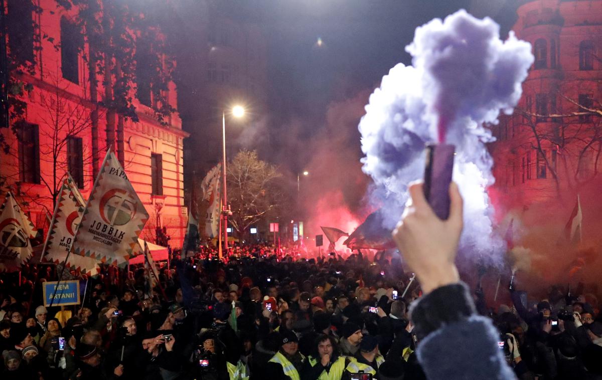Budimpešta. Protesti. | Foto Reuters