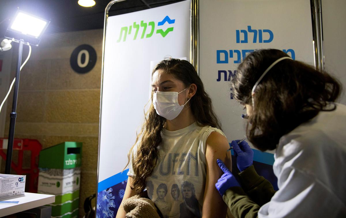 Izrael cepljenje | Izrael ima enega od najvišjih deležev precepljenega prebivalstva na svetu, a to jim še ni prineslo (in tudi ne more prinesti) popolne in trajne imunosti pred boleznijo covid-19. | Foto Reuters