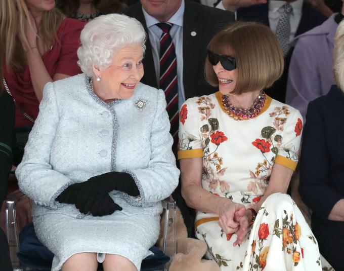 Londonski teden mode, kraljica Elizabeta II | Foto: Getty Images