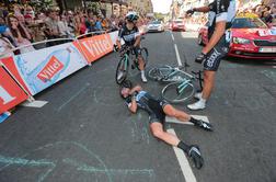 Po brutalnem padcu se Cavendish poslavlja od Toura