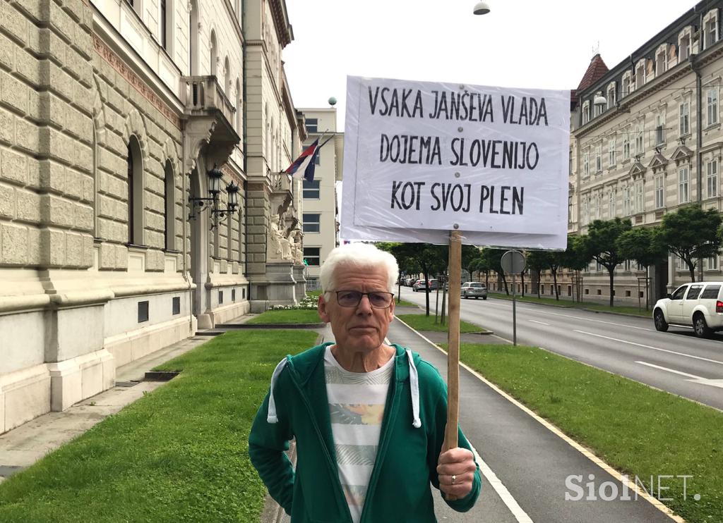 Protest Ljubljana