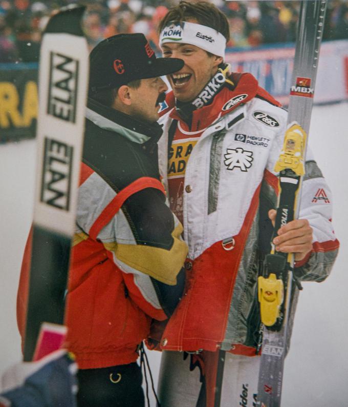 Avstrijec Thomas Sykora je med letoma 1996 in 1998 dobil kar devet slalomskih tekem za svetovni pokal. | Foto: Osebni arhiv