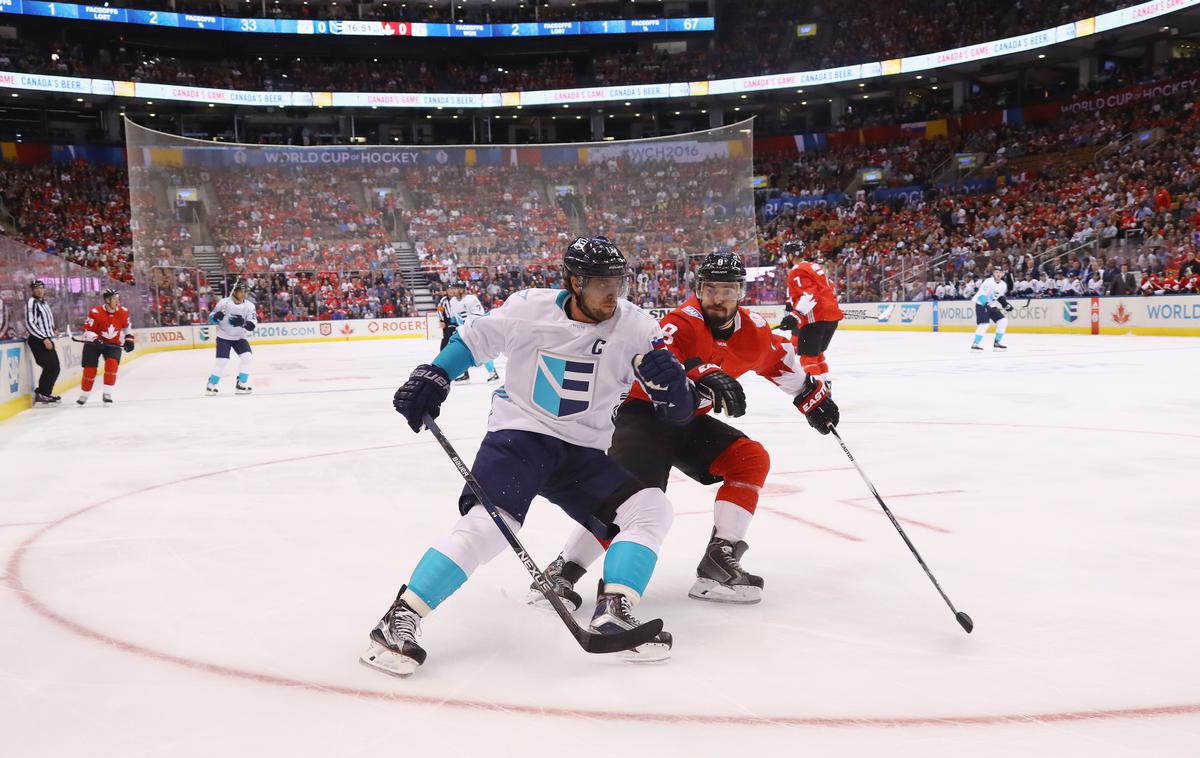 Anže Kopitar Drew Doughty hokej | Foto Getty Images