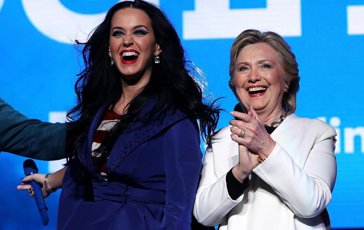 katy perry, hillary clinton | Foto Getty Images