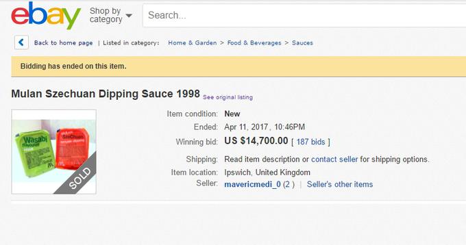 "Po ogledu nove epizode Rick & Morty sem šel na splet preverit, če je zadeva kaj vredna. Izkazalo se je, da ogromno," je ob oglasu zapisal Britanec, ki je prilogo na Ebayu postavil na dražbo in zanjo iztržil kar 13.700 evrov.  |  Foto: Ebay.com | Foto: 