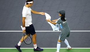 Roger Federer bi še vedno raje videl, da mu nosijo brisačo