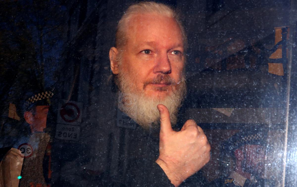 Julian Assange | Julian Assange je trenutno v zaporu v Londonu. | Foto Reuters