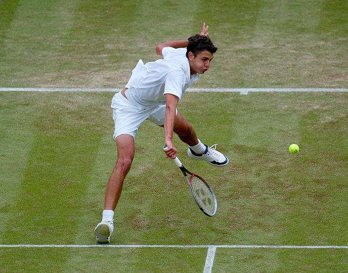 Takoj jpo veliki zmagi so ga začeli enačiti z Goranom Ivaniševićem, ki je leta 2001 presenetljivo zmagal Wimbledon. | Foto: Guliverimage/Getty Images
