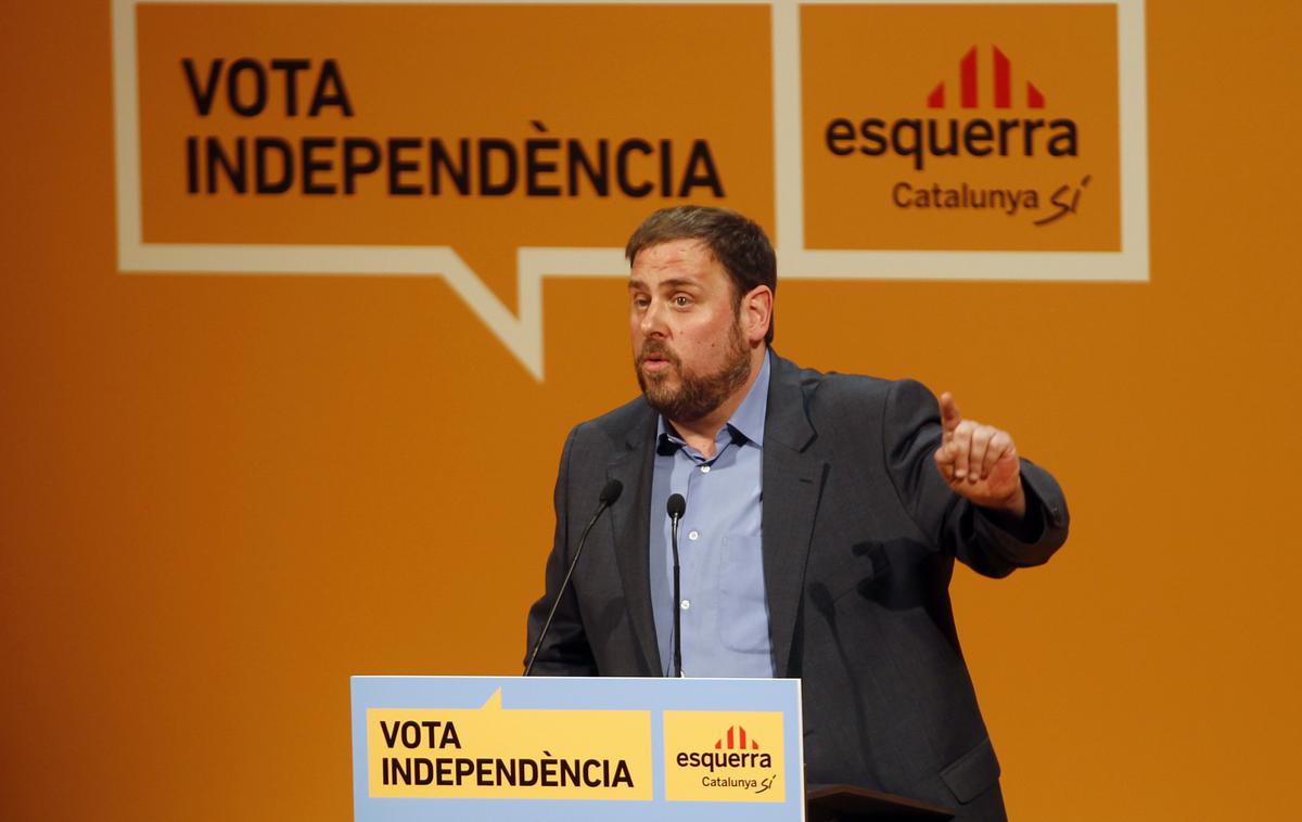 Oriol Junqueras | Španske oblasti nekdanjemu podpredsedniku katalonske vlade Oriolu Junquerasu niso dovolile prevzema mandata evropskega poslanca. | Foto Reuters
