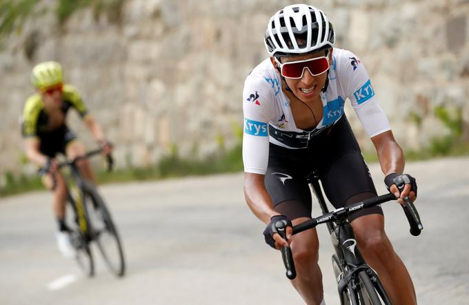 Egan Bernal je bil v svojem elementu. Tekmeci so na vzponu na Col de l | Foto: Reuters