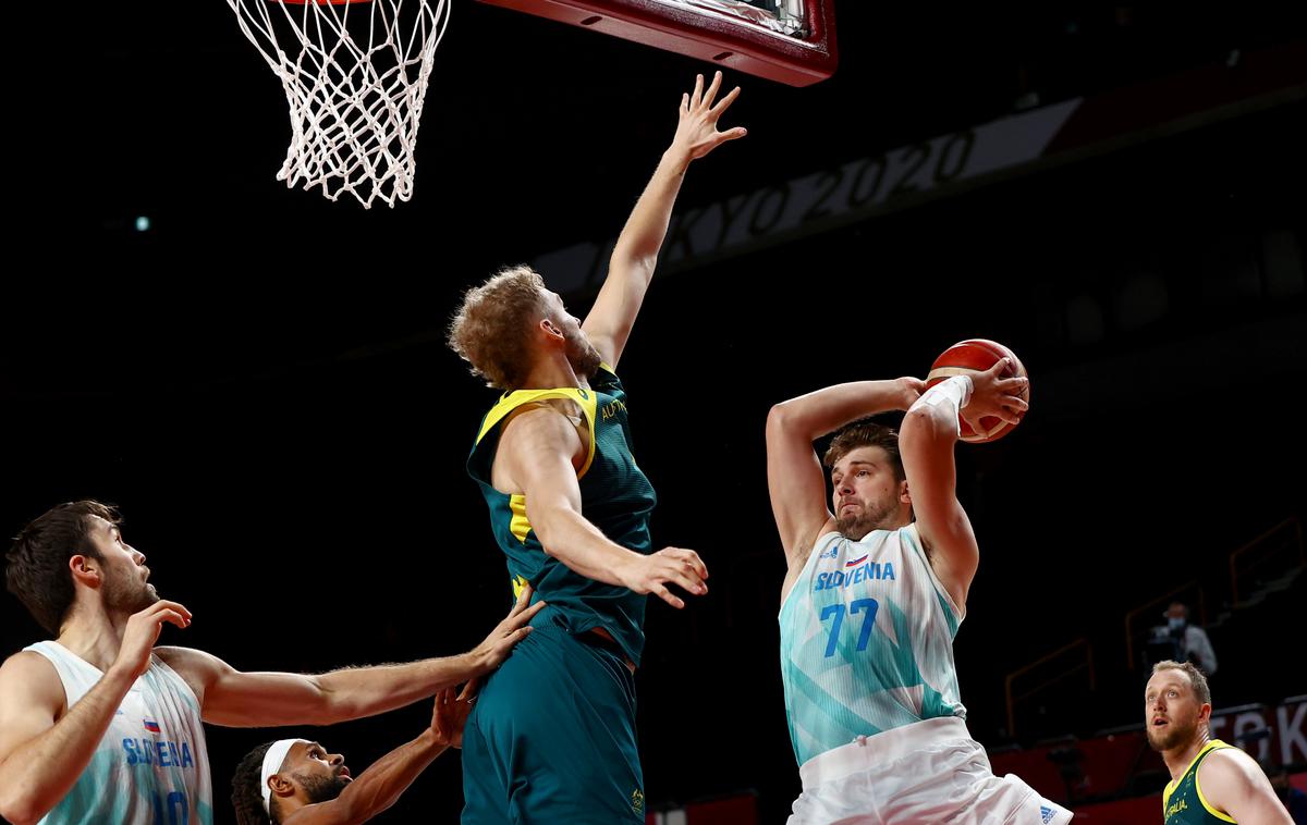 Luka Dončić | Slovenski košarkarji so v boju za bron izgubili z Avstralijo in končali na četrtem mestu. | Foto Reuters