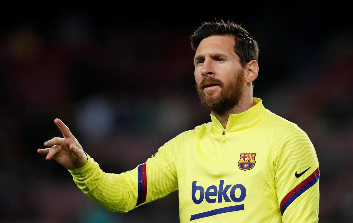 Lionel Messi | Lionel Messi je javno napadel športnega direktorja Barcelone Erica Abidala in močno stresel nogometno Španijo. | Foto Reuters