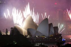 Ponekod po svetu z ognjemeti in zabavami na prostem že pričakali leto 2014 (foto)
