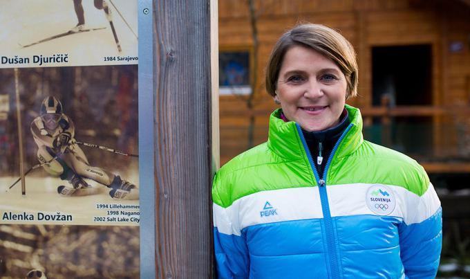 Trikrat je nastopila na olimpijskih igrah, najuspešneje na prvih, leta 1994, ko je komaj polnoletna v kombinaciji prismučala do bronastega odličja, prvega za samostojno Slovenijo na zimskih OI. | Foto: Žiga Zupan/Sportida