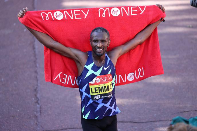 Sisay Lemma | Sisay Lemma  je postavil šesti najboljši čas v zgodovini in postal četrti najhitrejši maratonec.  | Foto Guliverimage