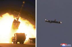 Severna Koreja izstrelila dve balistični raketi, nekaj ur zatem še Južni Korejci #video
