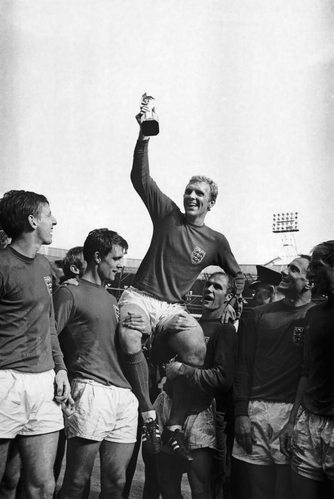 Anglija je na SP 1966 po nepozabnem finalu proti ZR Nemčiji postala svetovni prvak. | Foto: Guliverimage/Getty Images