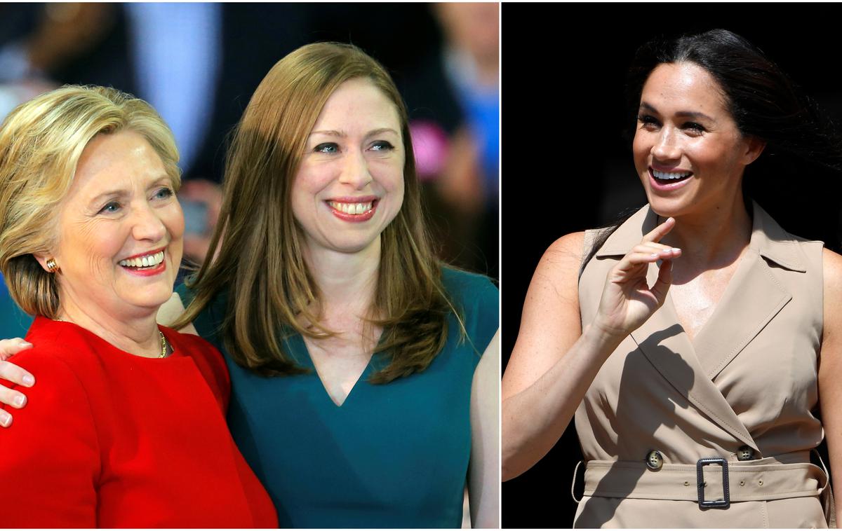 Hillary in Chelsea Clinton, Meghan Markle | Foto Reuters