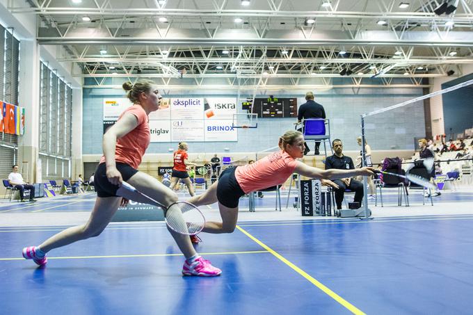 Ljubezni do badmintona sta se navzeli prek svojih staršev, ki sta se z njim ukvarjala na rekreativni ravni. | Foto: Grega Valančič/Sportida