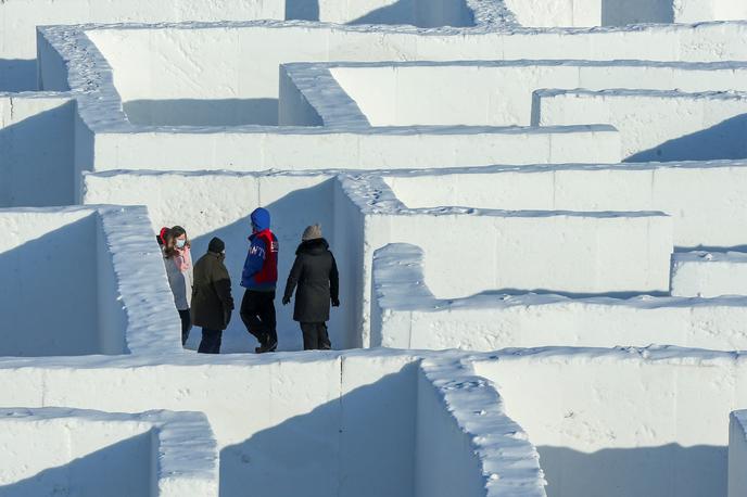 snežni labirint | Foto Reuters