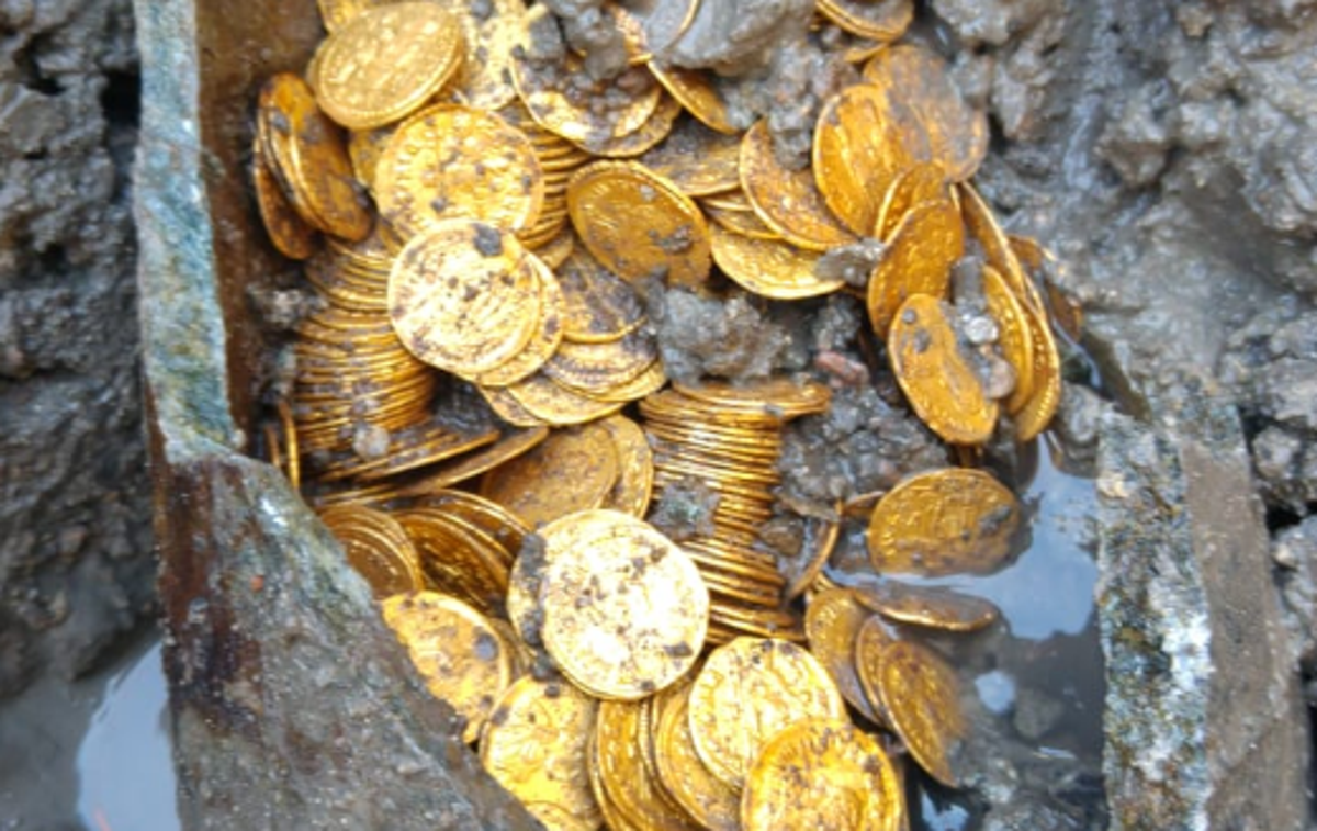Italija | Arheologi so na severu Italije našli pravi ''jackpot''. | Foto Twitter