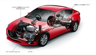 Mazda 3 skyactiv-hybrid – le 3,2 litra na sto prevoženih kilometrov 
