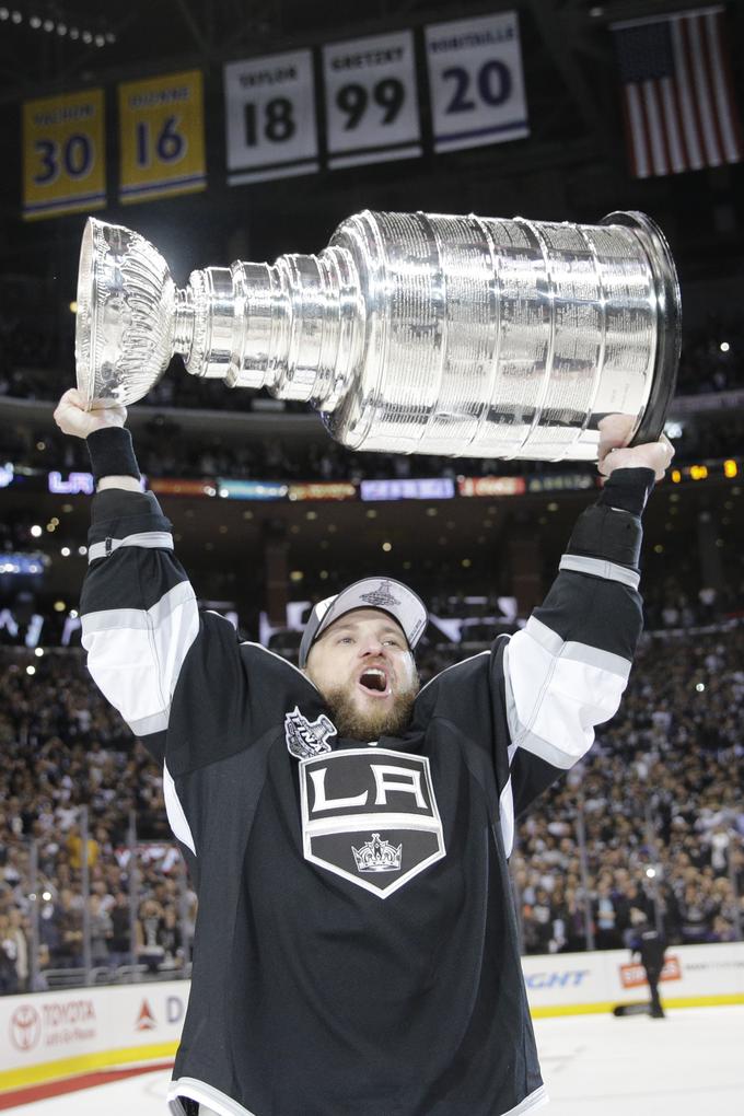 Leta 2014 je z LA Kings postal prvak lige NHL. | Foto: Guliverimage/Vladimir Fedorenko