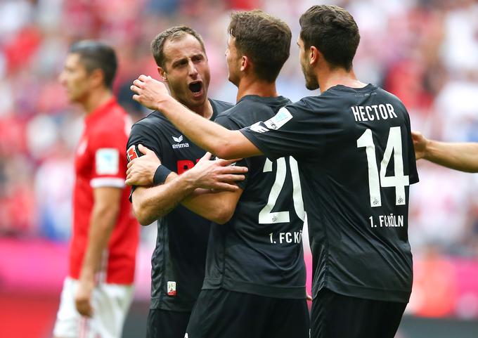 Kozlički iz Kölna so prekrižali načrte nemškim prvakom. | Foto: Reuters